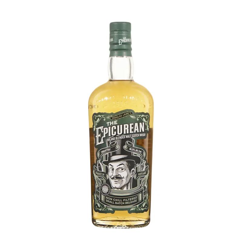 THE EPICUREAN DOUGLAS LAING WHISKY LOWLANDS BLENDED MALT 46% 70CL