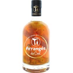TI ARRANGE DE CED ANANAS CARAMEL BEURRE SALE FUT DE WHISKY 70CL 32%