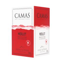 BIB 10L CAMAS MERLOT ROUGE 10L