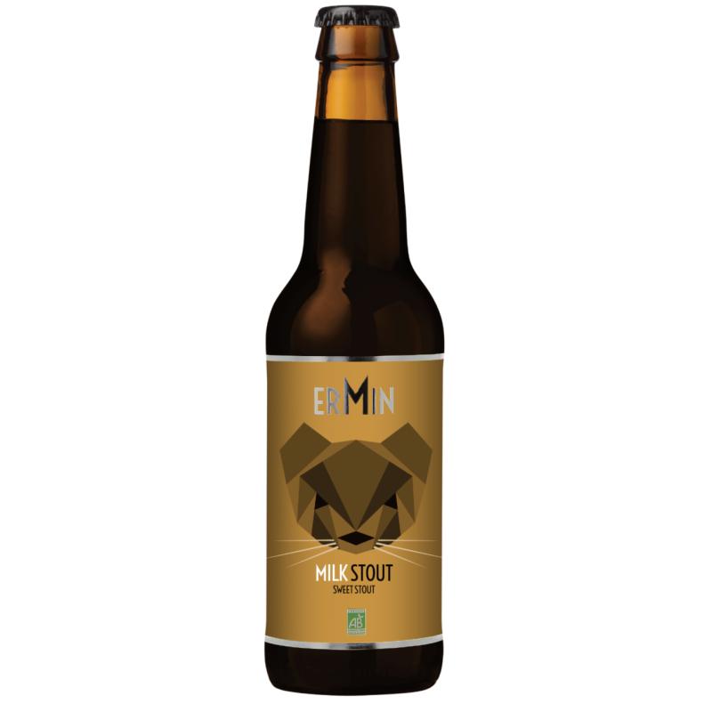 BIERE MILK STOUT ERMIN 33CL