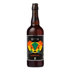 BIERE AGRUMES IPA ERMIN 75CL