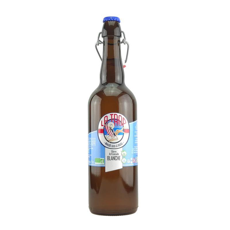 LA TROP BLANCHE BIERE DE PROVENCE 75CL