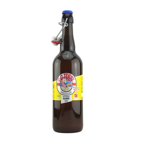 LA TROP BLONDE BIERE DE PROVENCE 75CL LA TROP BLONDE BIERE DE PROVENCE 75CL