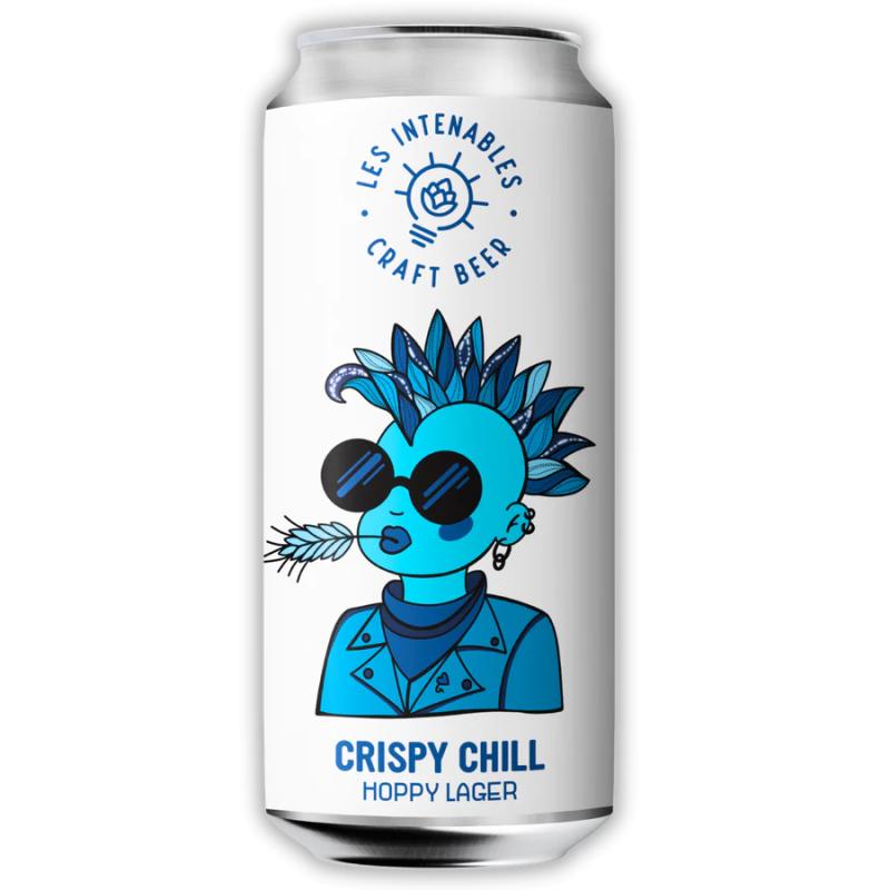 CRISPY CHILL HOPPY LAGER LES INTENABLES 44CL