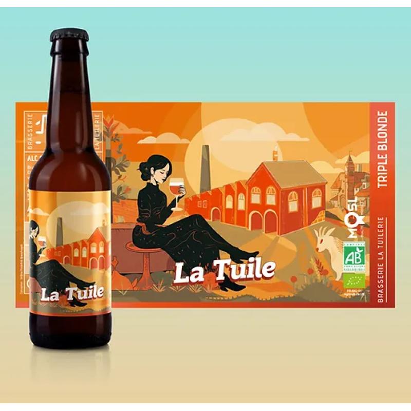 LA TUILE BRASSERIE LA TUILERIE 8% 33CL