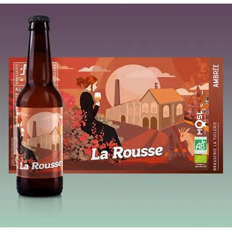 LA ROUSSE BIO BRASSERIE LA TUILERIE 6% 33CL LA ROUSSE BIO BRASSERIE LA TUILERIE 6% 33CL
