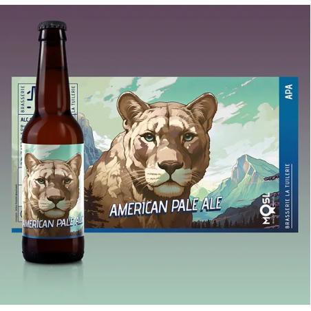 AMERICAN PALE ALE BRASSERIE LA TUILERIE 6% 33CL