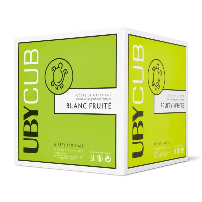 BIB 5L IGP GASCOGNE UBY CUB BLANC