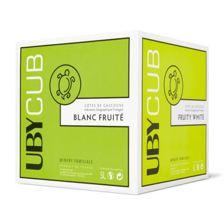 BIB 5L IGP GASCOGNE UBY CUB BLANC