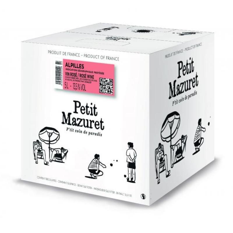 BIB 5L ALPILLES LE PETIT MAZURET ROSE