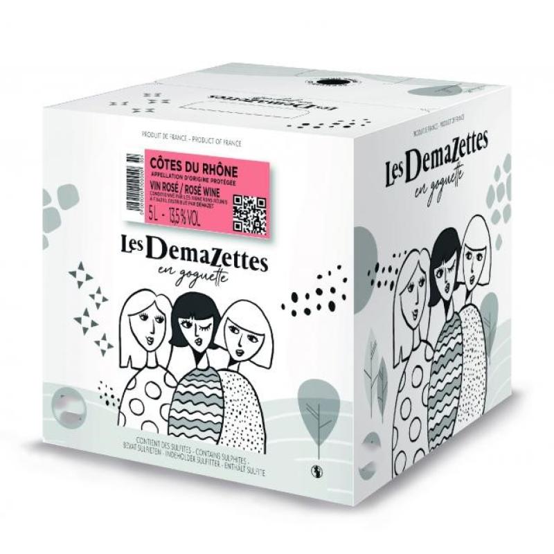 BIB 10L COTE DU RHONE ROSE LES DEMAZETTES EN GOGUETTE