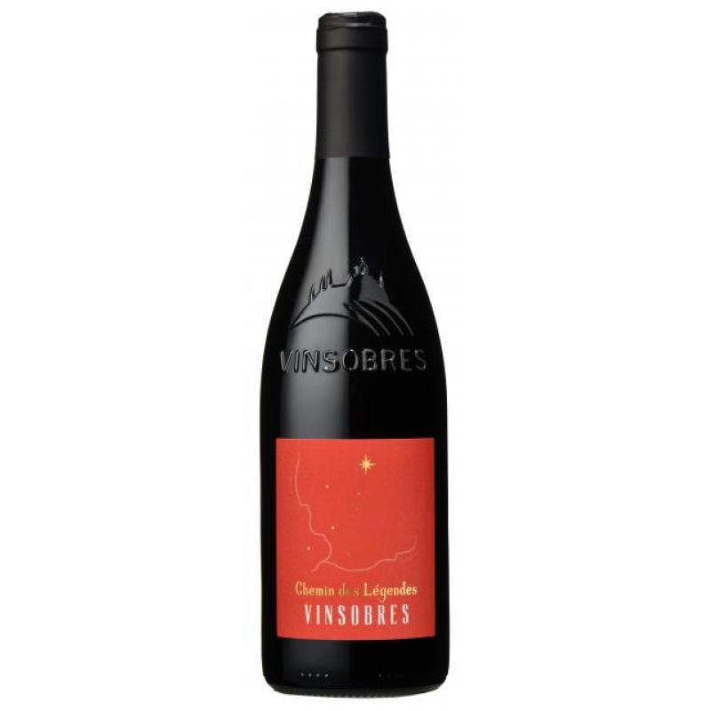VINSOBRES CHEMIN DES LEGENDES ROUGE 75CL
