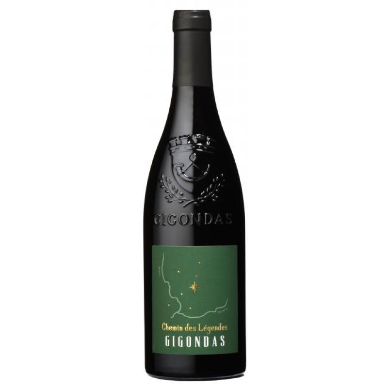 GIGONDAS CHEMIN DES LEGENDES ROUGE 75CL