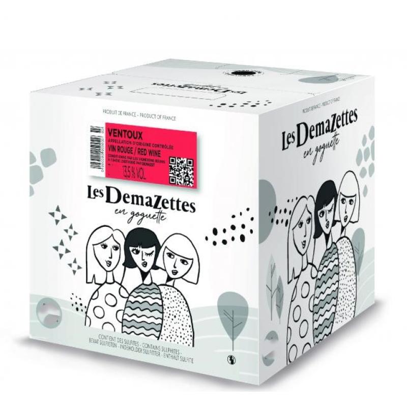 BIB 5L VENTOUX ROUGE LES DEMAZETTES EN GOGUETTE