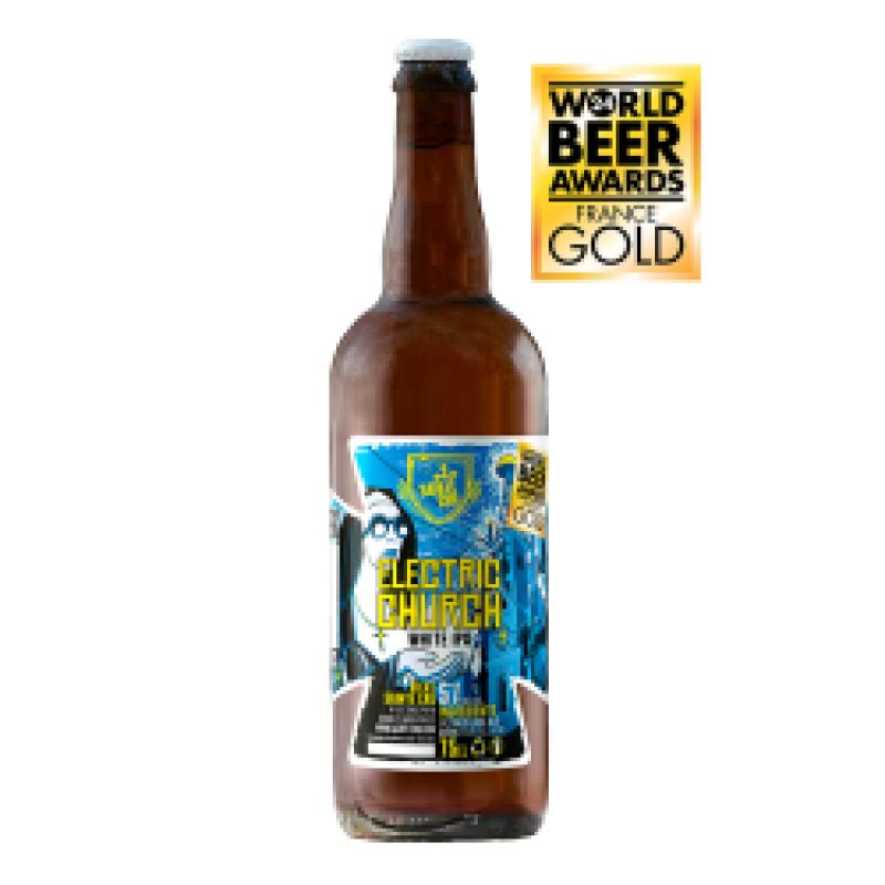 ELECTRIC CHURCH BLANCHE IPA BRASSERIE SAINTE CRU 33CL 5%