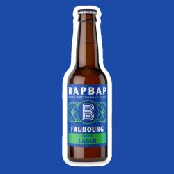 FAUBOURG PILSNER BLONDE BAPBAP 33CL 4.5%