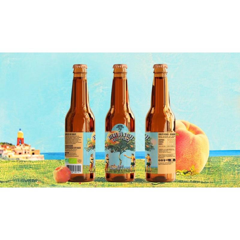 GUILTY PEACH BIERE DU GOLFE 33CL 4%