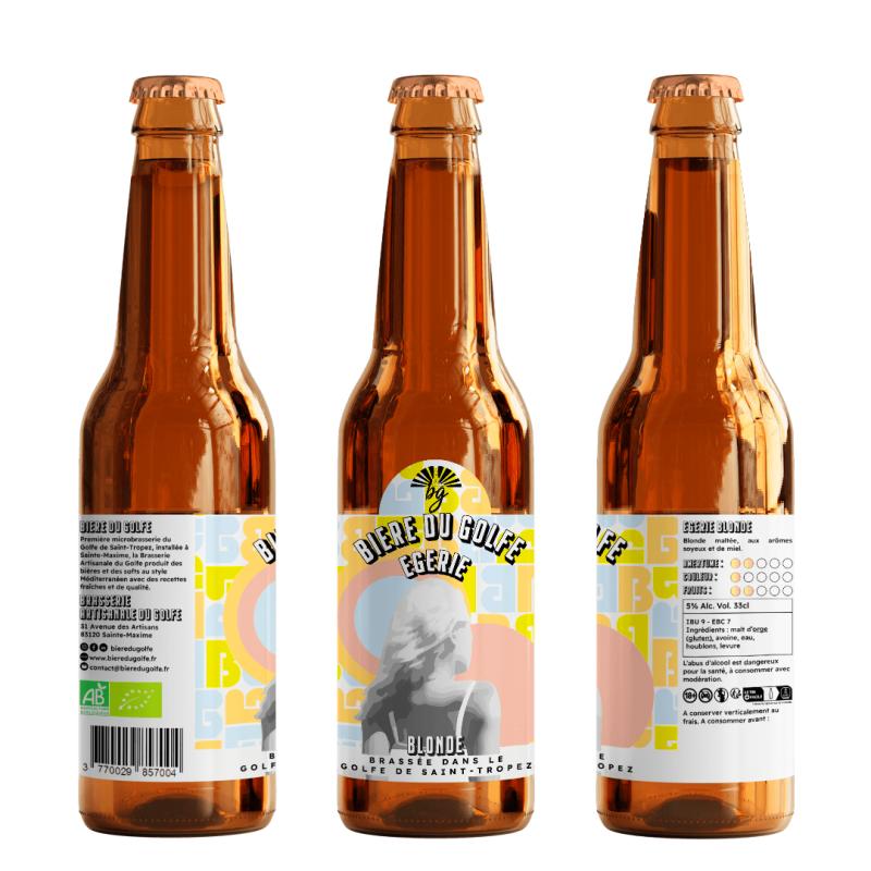 EGERIE BLONDE BIERE DU GOLFE 33CL 5%