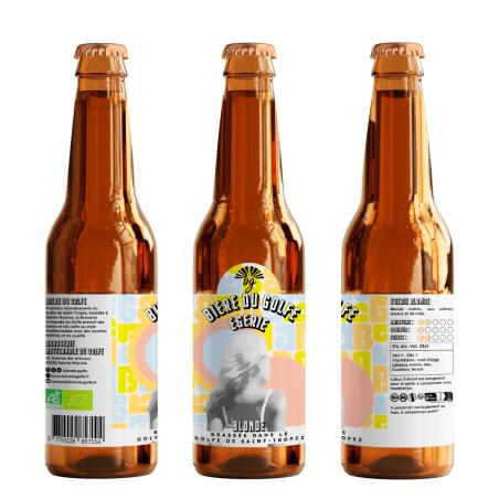 EGERIE BLONDE BIERE DU GOLFE 33CL 5% EGERIE BLONDE BIERE DU GOLFE 33CL 5%