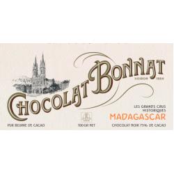 TABLETTE MADAGASCAR BONNAT 100g