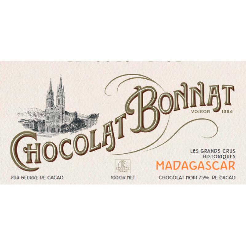 TABLETTE MADAGASCAR BONNAT 100g