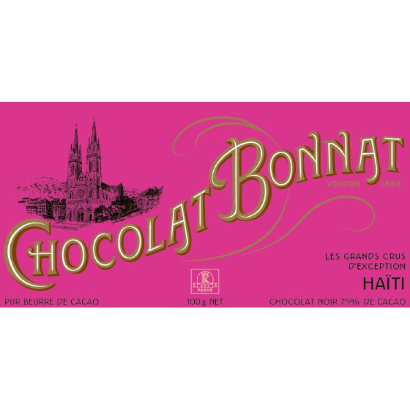 TABLETTE HAITI BONNAT 100g