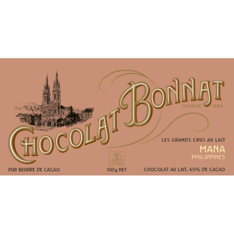 TABLETTE MANA PHILIPPINES BONNAT 100g 