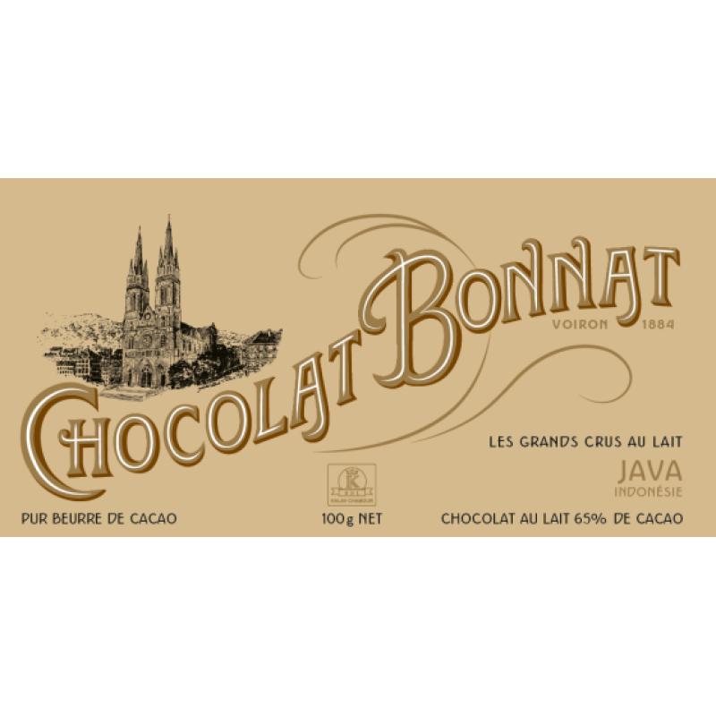 TABLETTE JAVA BONNAT 100g