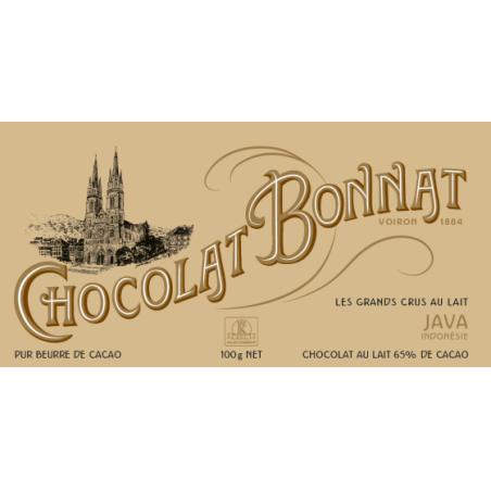 TABLETTE JAVA BONNAT 100g TABLETTE JAVA BONNAT 100g
