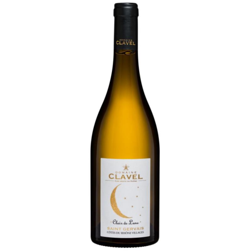 COTES DU RHONE VILLAGES CLAIR DE LUNE BLANC SAINT GERVAIS