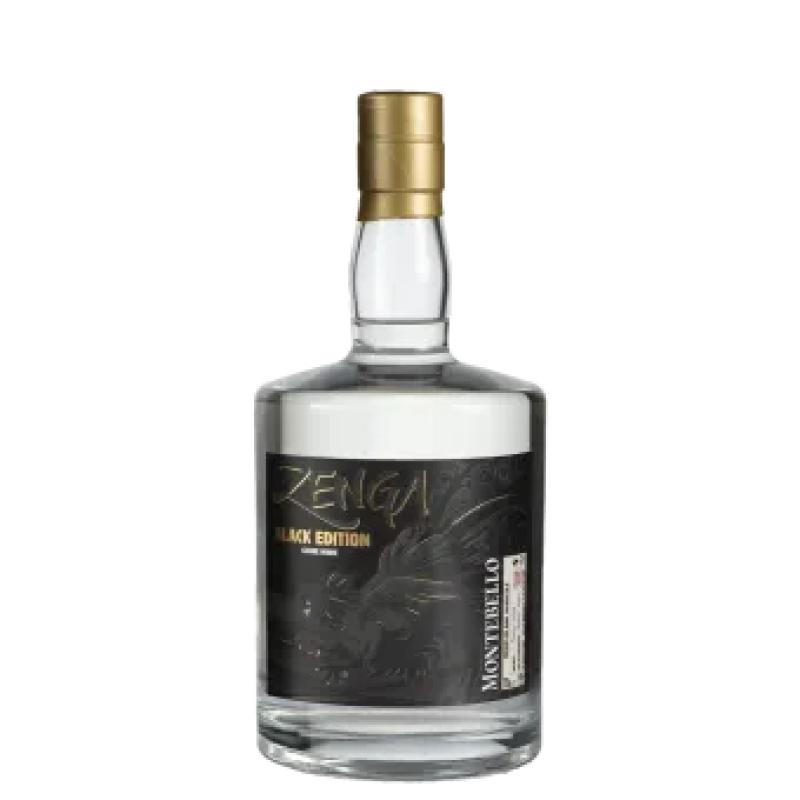 MONTEBELLO ZENGA BLACK RHUM BLANC GUADELOUPE 60% 70CL