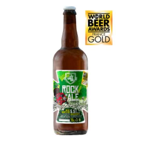 ROCK IN ALE SESSION IPA BRASSERIE SAINTE CRU 33CL 5.5% ROCK IN ALE SESSION IPA BRASSERIE SAINTE CRU 33CL 5.5%