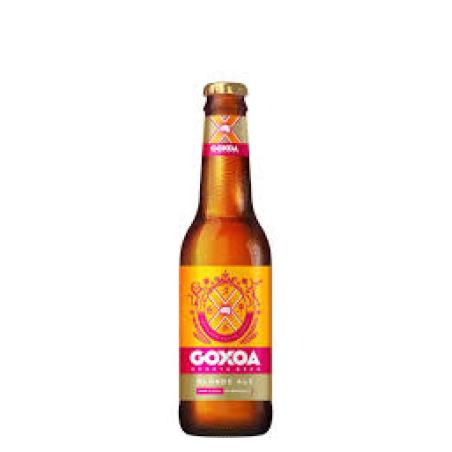 GOXOA BLONDE ALE BIERE SANS ALCOOL 33CL GOXOA BLONDE ALE BIERE SANS ALCOOL 33CL