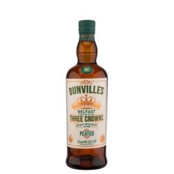 DUNVILLES THREE CROWNS PEATED 43.5% 70CL