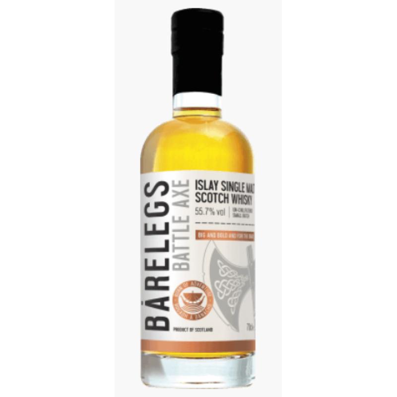 BARELEGS BATTLE AXE ISLAY SINGLE MALT 56% 70CL