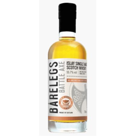 BARELEGS BATTLE AXE ISLAY SINGLE MALT 56% 70CL BARELEGS BATTLE AXE ISLAY SINGLE MALT 56% 70CL