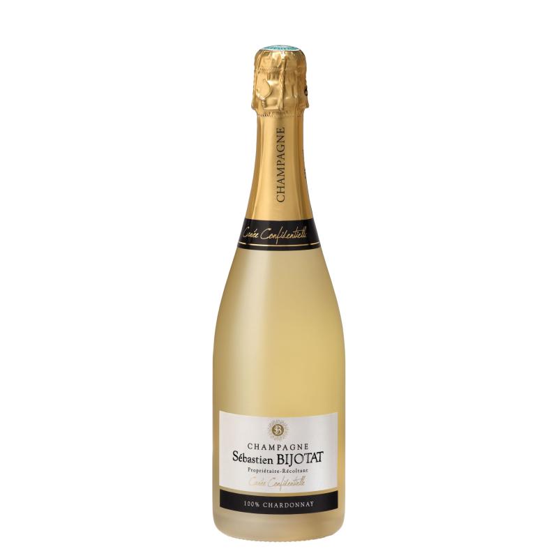 CHAMPAGNE BIJOTAT BRUT BLANC DE BLANCS 100% CHARDONNAY PROPRIETAIRE RECOLTANT