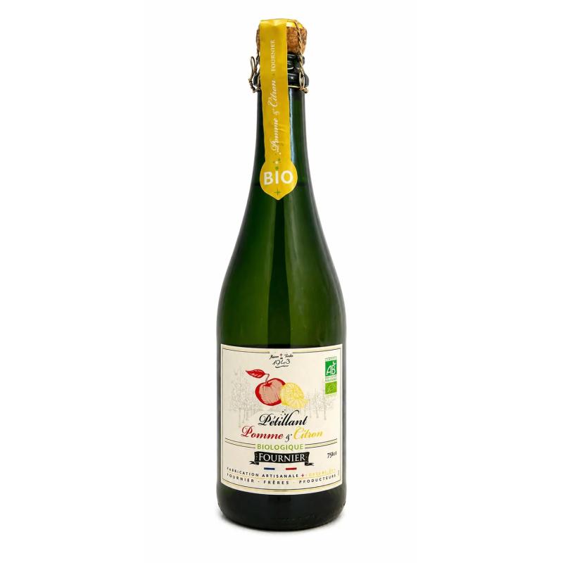 PETILLANT POMME CITRON BIO MAISON FOURNIER SANS ALCOOL 75CL