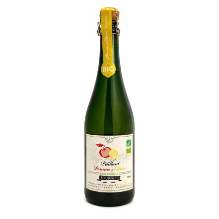 PETILLANT POMME CITRON BIO MAISON FOURNIER SANS ALCOOL 75CL