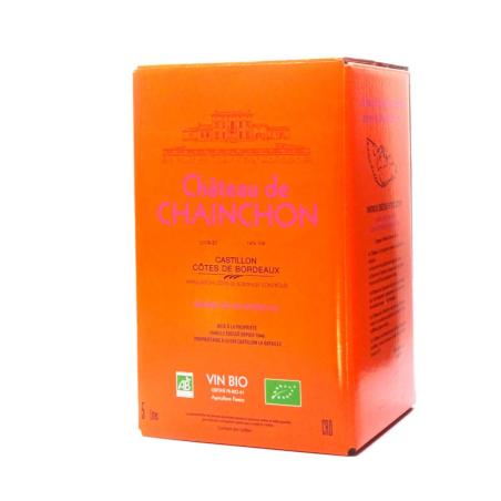 BIB 5L AOP COTES DE CASTILLON CHATEAU DE CHAINCHON BIO
